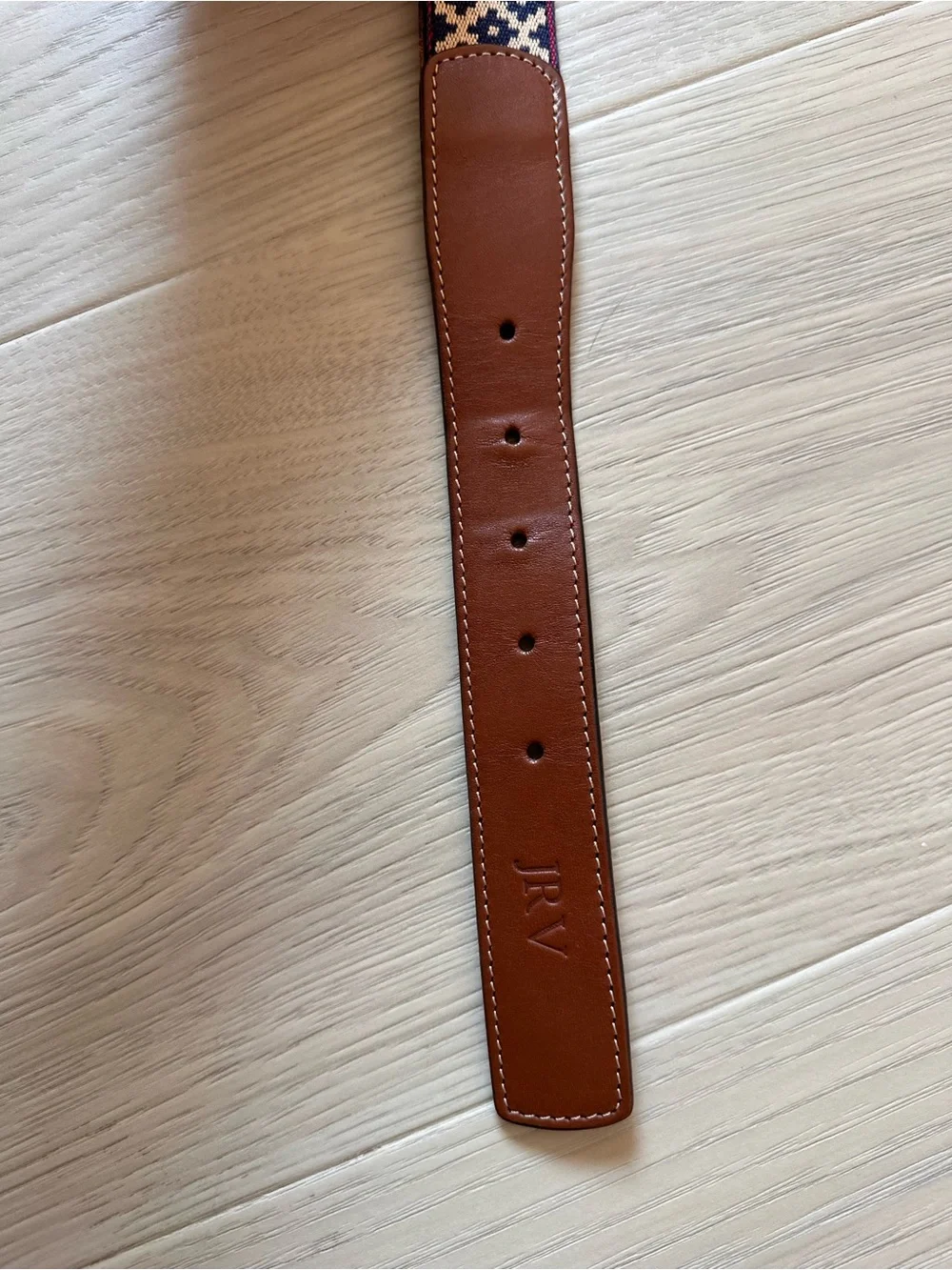 La Matera monogrammed “jrv”